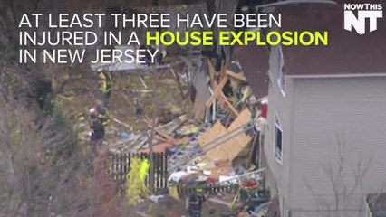 House Explosion In New Jersey Injures Three