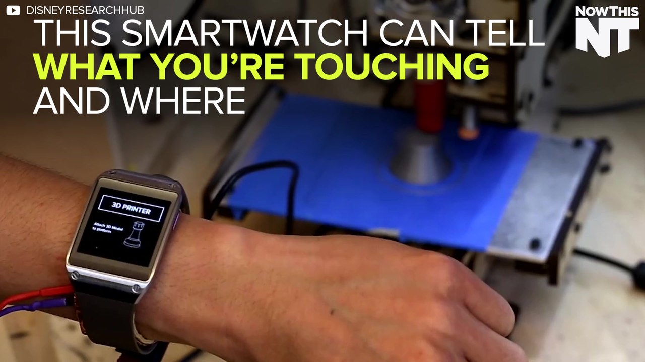 This SmartWatch Knows Exactly What You're Touching