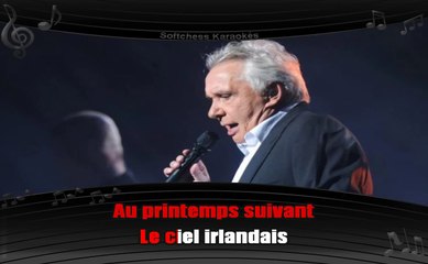 Michel Sardou - Les lacs du Connemara Bercy 2011 (karaoké réalisé par Softchess)