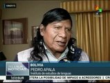 Impulsan en Bolivia la recuperación de lenguas originarias