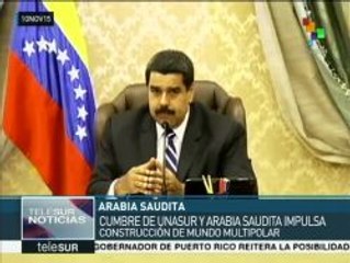Maduro: Cumbre ASPA impulsa la construcción de un mundo multipolar