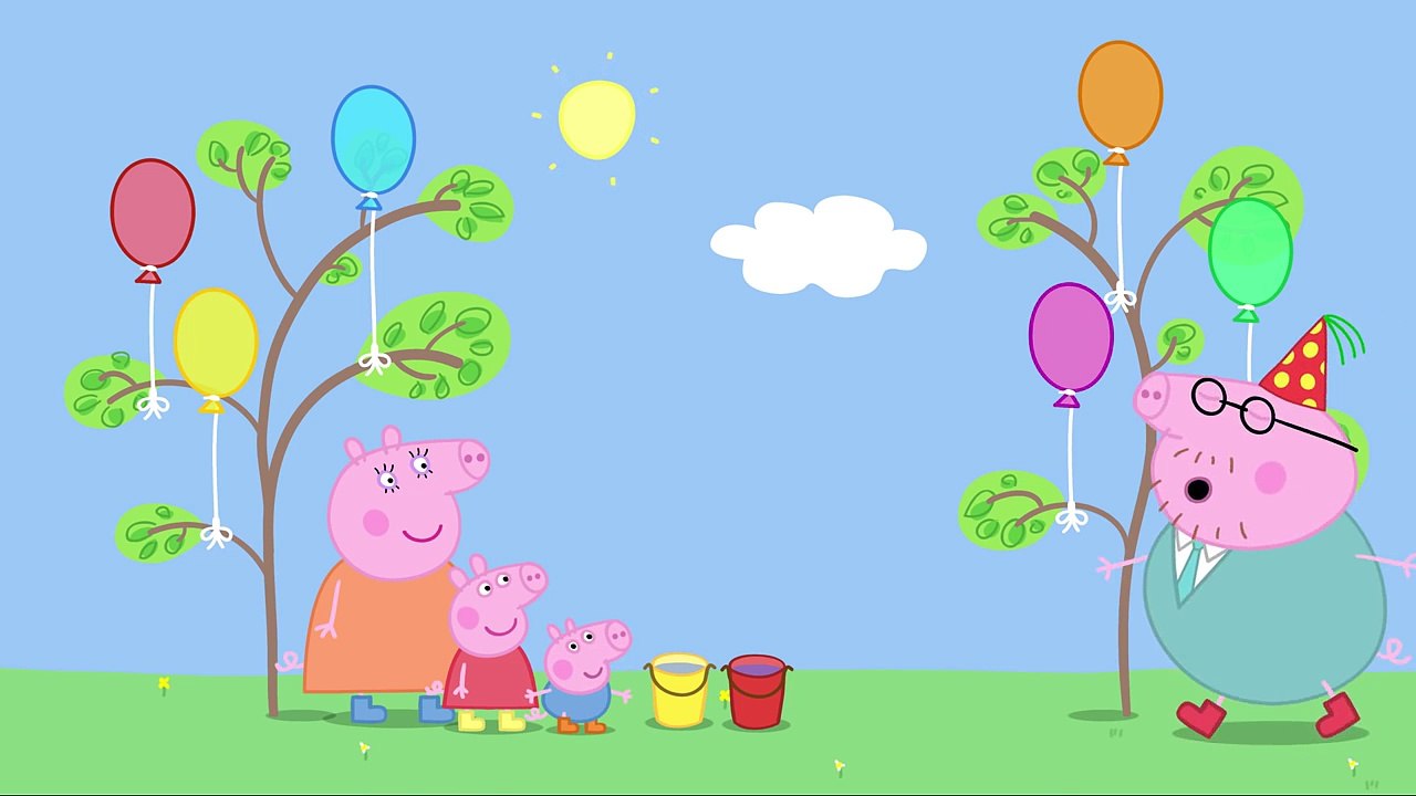 Peppa Pig Daddy Pigs Birthday (Clip)