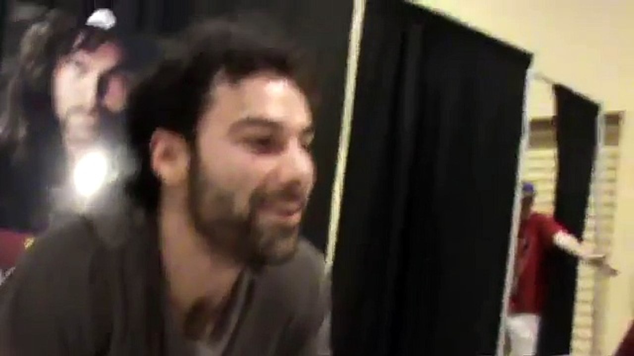 Meeting AIDAN TURNER at Boston Comic Con!!! (Alternate angle)
