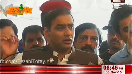 Abid Sher Ali on Imran Khan Divorce Tezabi Totay 2015 -