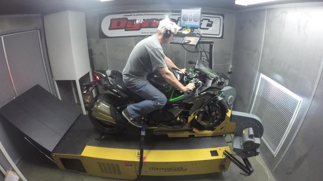 2015 Kawasaki Ninja H2 DYNO VIDEO