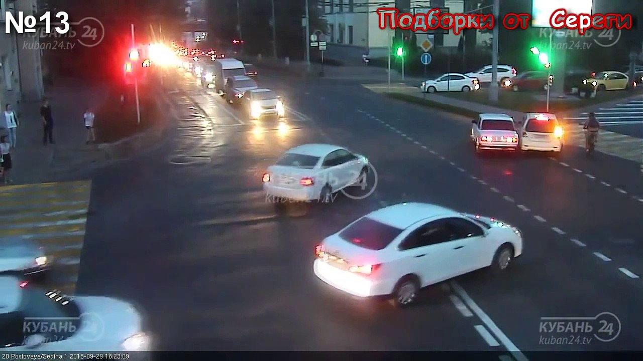 Подборка видео аварии дтп происшествия 01.10.2015 Car Crash Compilation october