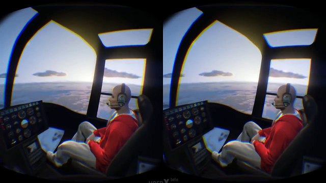 GTA V ONLINE w/The VR Bros - Oculus Rift DK2 Pt.2 - 4 PLAYER SKYDIVING!!