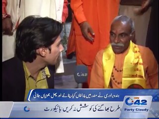 Diwali celebration in Pakistan by Hindu community 11-NOV-2015