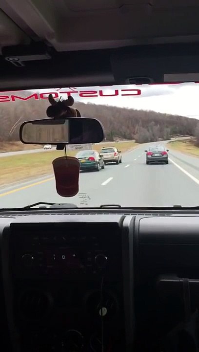 Reckless driver crashes after attempting to wreck multiple cars.