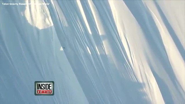 Shocking Video Shows Skier Miraculously Survive 1,600 Foot Fall