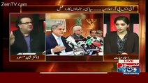 Shahid Masood explaining why government every plan is for 2018 including electricity revival