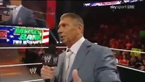 Mr.McMahon on CM Punk Shoot Promo Raw 7/4/11