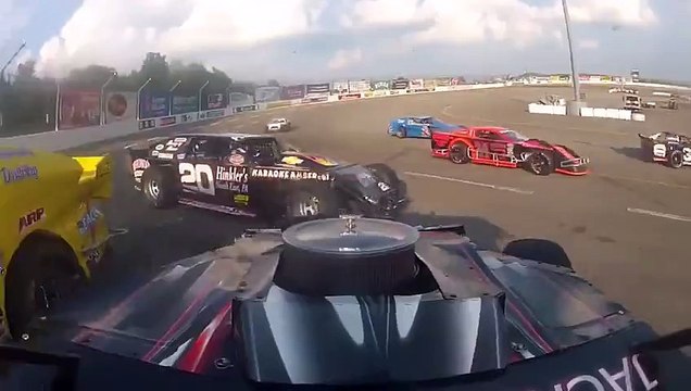 Lake Erie Speedway Crash Dashcam Accident
