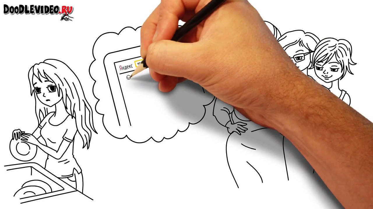 Видеоролики на заказ.Смотрите как doodle #видео превращает жизнь в сказку для Вашего клиента