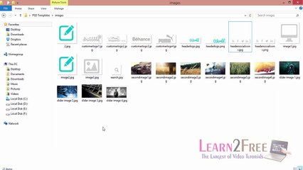 PSD to HTML5 Tutorial in Urdu Part-02 of 07