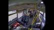 Motorista de autocarro adormece e câmara  grava acidente assustador!!! (Imagens Fortes)