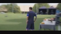 Lionel Messi Shows Amazing Skills With An Orange In Training 2015