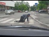 Russian Drivers & Pedestrian Compilation 2015