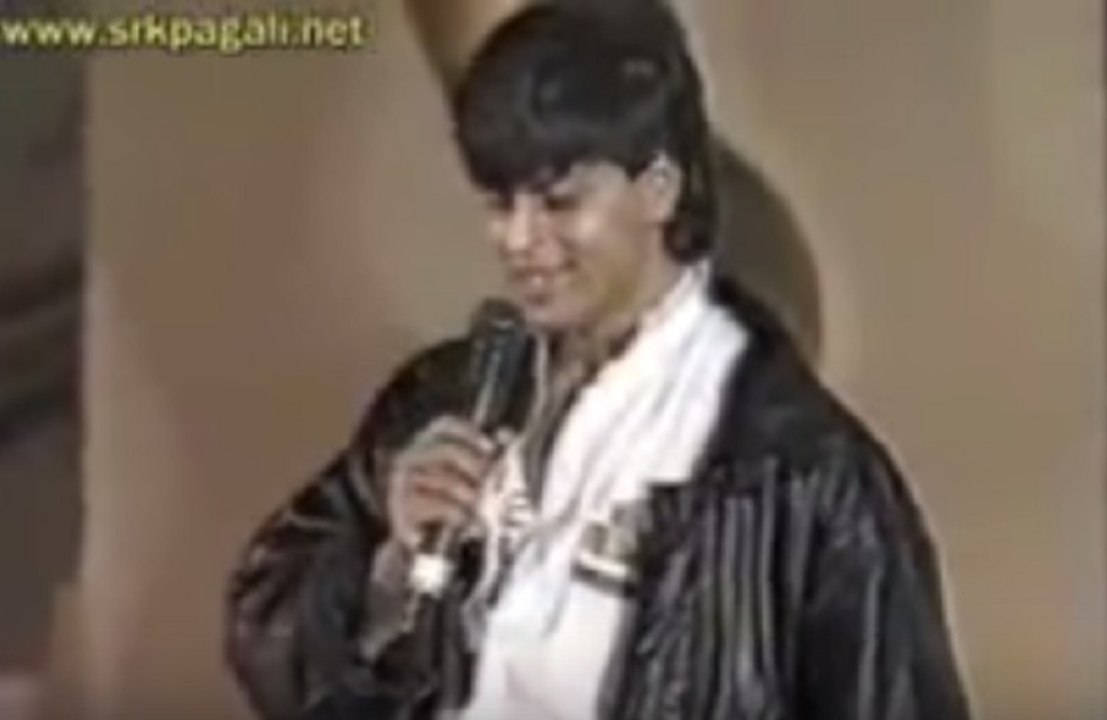 Shahrukh Khan's first ever award