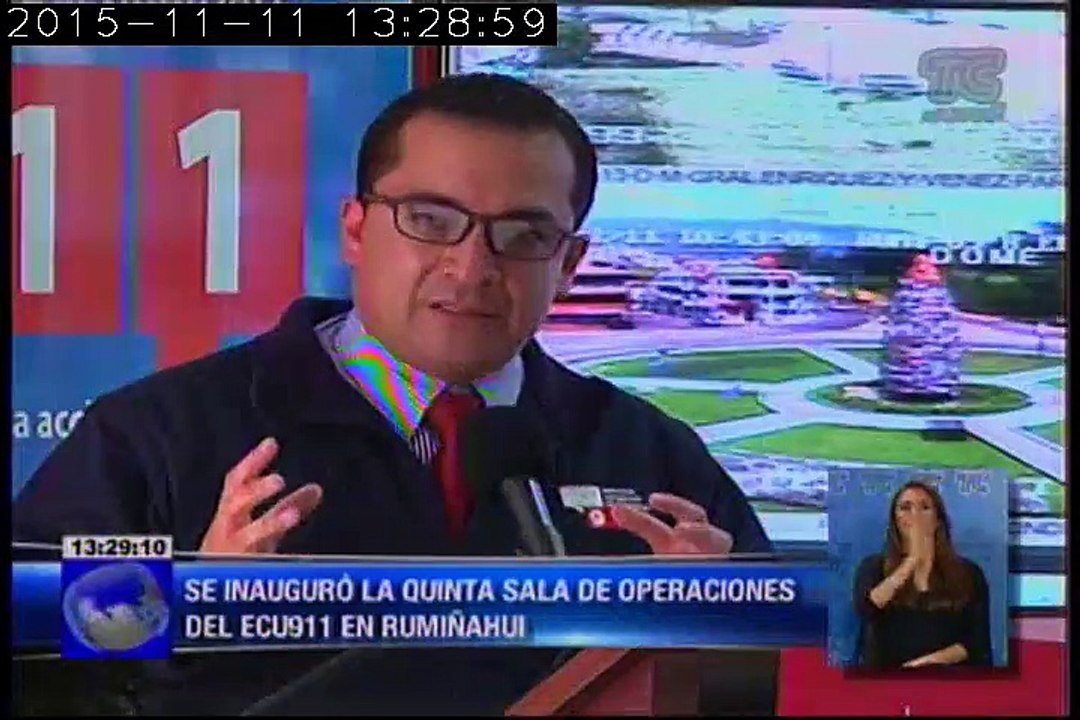 Ecu 911 en el cantón Rumiñahui