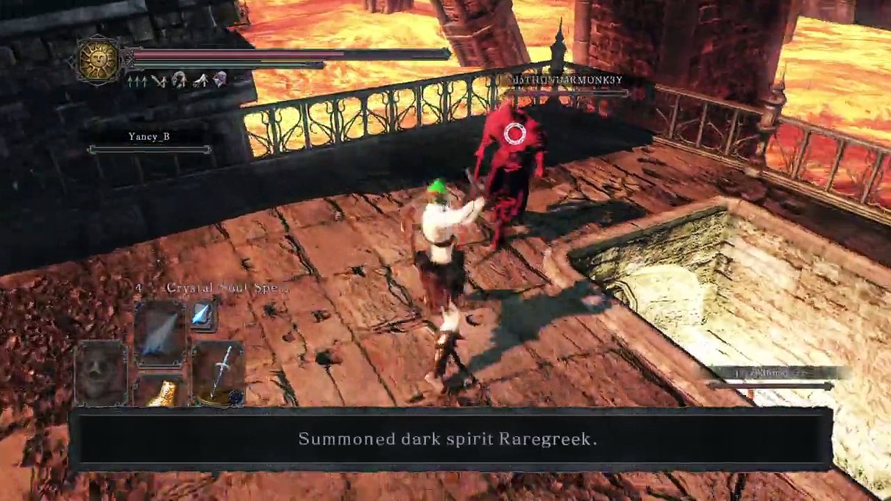 DARK SOULS™ II: Trash kids pt 3: 3v1 spank