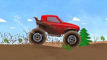 Doktor Mac Wheelie - Der schmutzige SUV und die Autowäsche | Cartoon für Kinder