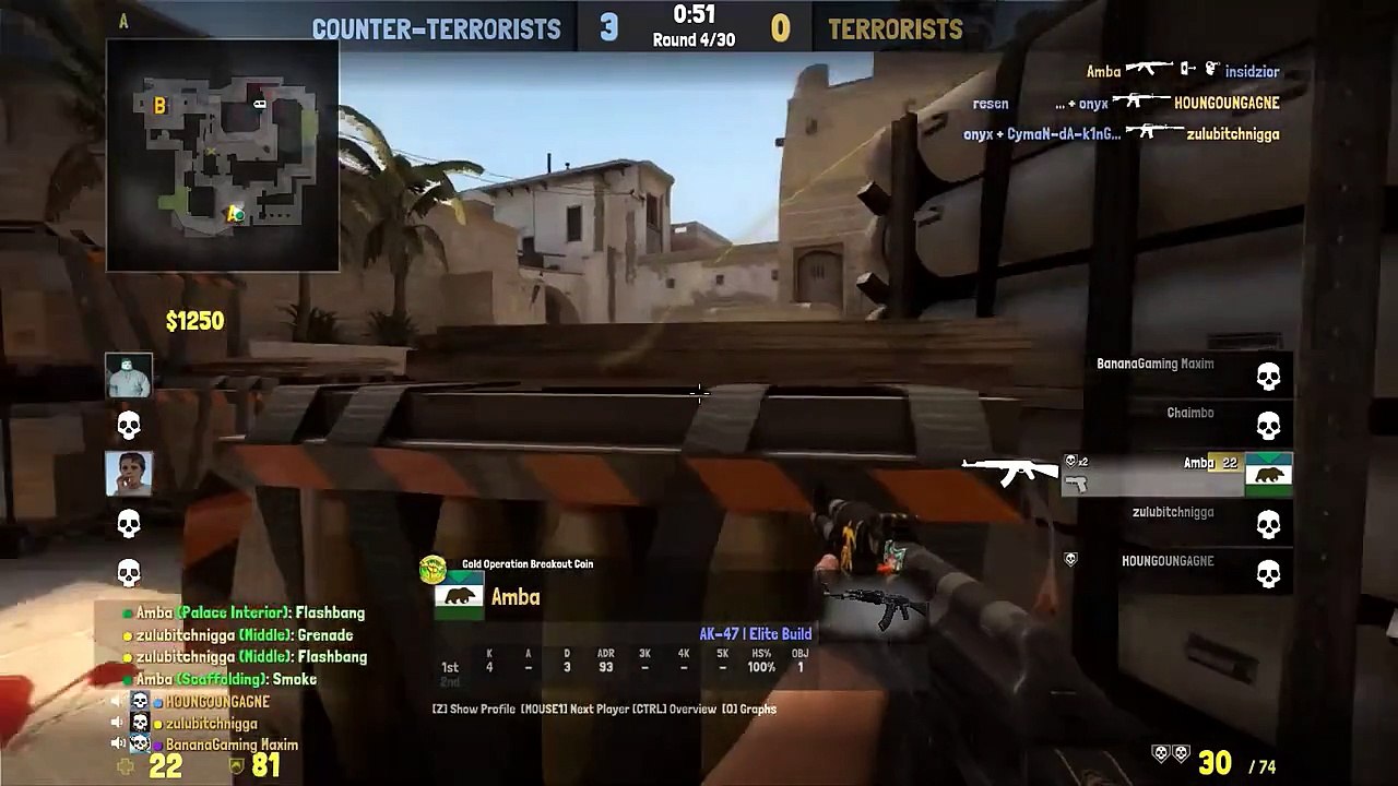 CSGO What happens when you type Demos in console? BananaGaming