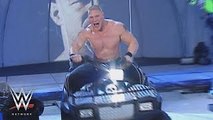 WWE Network: Brock Lesnar rides Steve Austin’s ATV like he stole it: SmackDown, March 4,