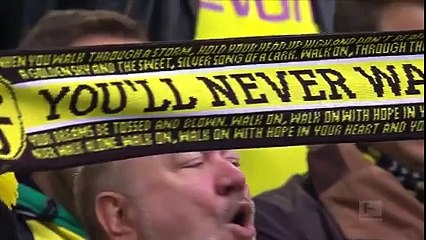 Adeptos do Dortmund causam arrepios!