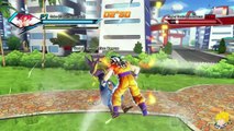 Dragon Ball Xenoverse (PC): Goku Transforms into Super Saiyan God Gameplay [MOD]【60FPS 108