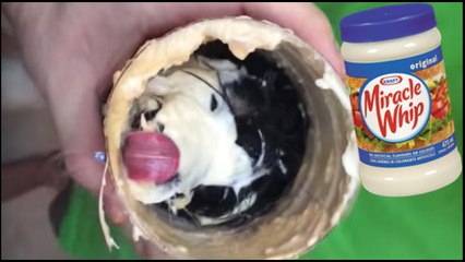 Puppy Stuck in Miracle Whip Jar is Having a 'Ruff' Day