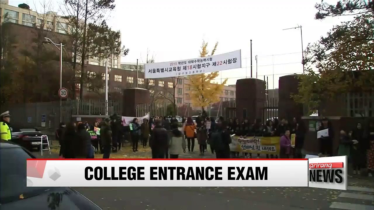 Exam day - Over 630,000 high school students to take college entrance exam