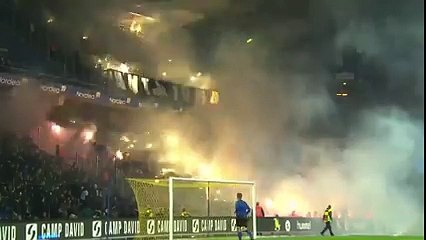 No Copenhaga - Brondby -  Seria Frio? e decidram aquecer o ambiente?