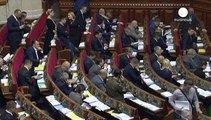 Украина: парламент принял законы из 