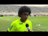 Willian gostou da preparação em São Paulo