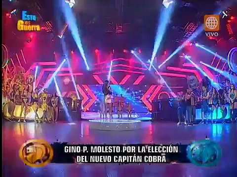 Esto es Guerra: Gino Pesaressi en desacuerdo por el nuevo capitán de las Cobras 02/10/2015