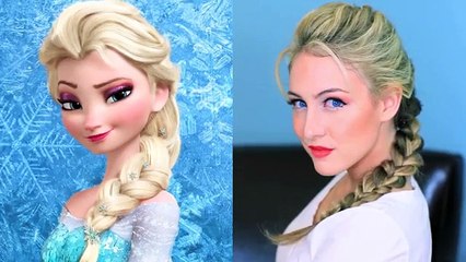 Elsa's Textured French Braid | A CuteGirlsHairstyles Disney Exclusive