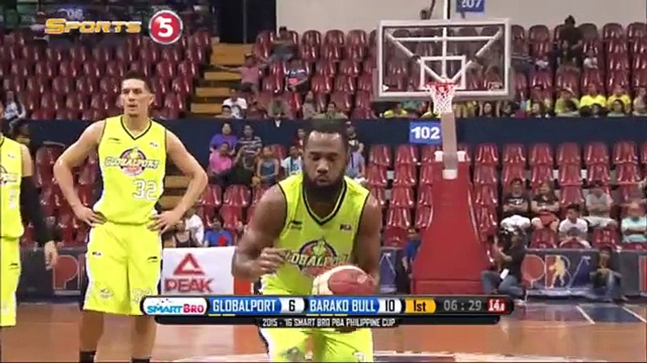 Globalport vs. Barako Bull [1st Quarter]Philippine Cup November 9,2015