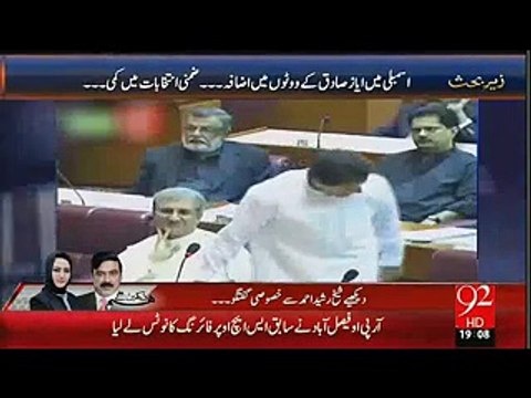 عمران خان نے ایاز صادق کو دوبارہ اسپیکر بننے پر مبارک کیوں نہیں دی اینکر اسد اللہ خان نے وجہ بتا دی؟؟سنیئے