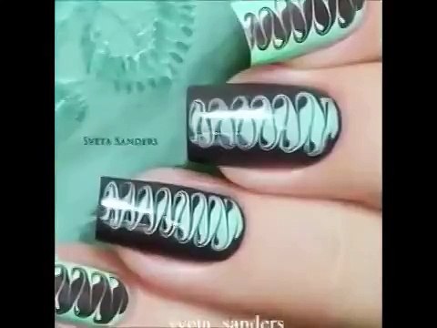 Бомбовский маникюр за пять минут