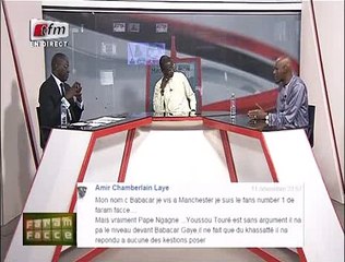 émission faram facce: Bababcar Gaye ( PDS) Affronte Youssou Touré ( APR) Part2