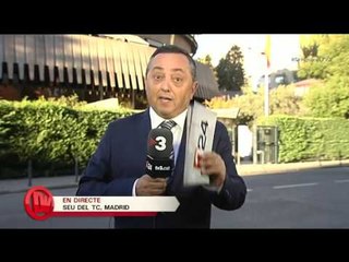 TV3 - Divendres - El govern espanyol presenta el recurs davant del TC contra la resolució independ