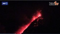 Guatemala issues orange alert over erupting Fuego Volcano