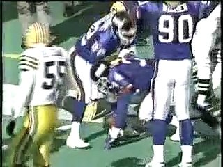 Ed Reynolds blocks punt