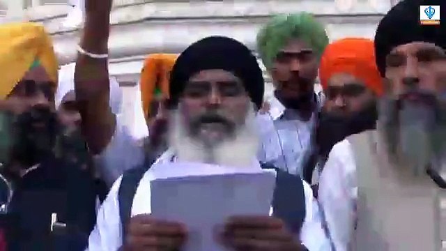 Sandesh to Khalsa Panth from Singh Sahib Jathedar Dhian Singh Mand.