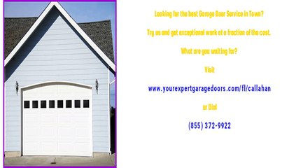 Callahan, FL Commercial Garage Door Repair