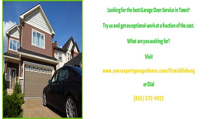 Automatic Garage Door Repair in Middleburg, FL