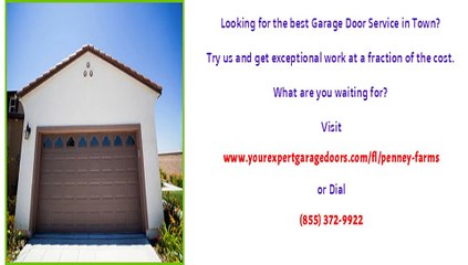 Emergency Garage Door Repair in Penney Farms, FL