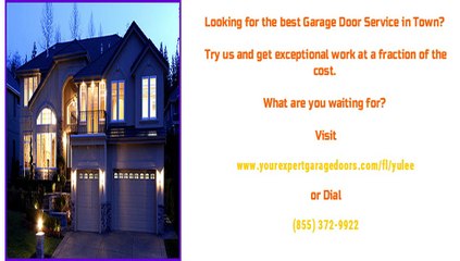 Garage Door Opener Repair in Yulee, FL
