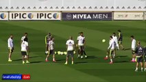 Gran control de Cristiano Ronaldo con el balón en el entrenamiento • 18 09 2015